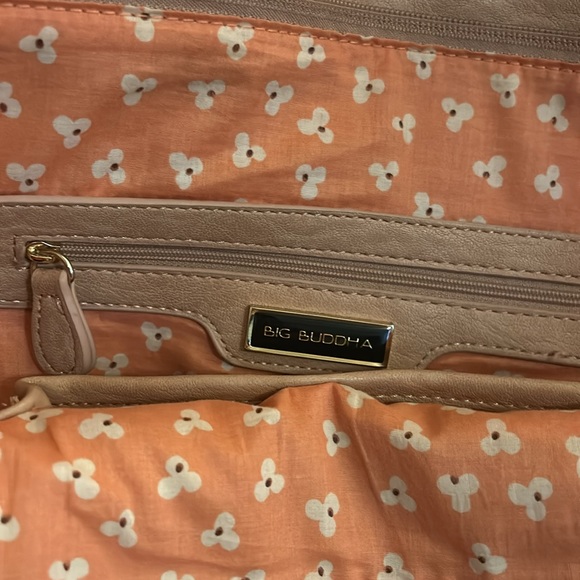 Big Buddha Gold-studded Hobo NWOT - Picture 2 of 3